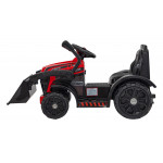Elektrický traktor s lyžicou G320 - červený
